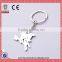 English letter novelty I Love You couple keychain