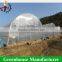 High quality 200 miron film tunnel arch green houses for vegetable used