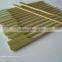 flat bamboo skewers with logo printed handle for food