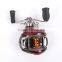 10+1 BB 6.3:1 Dual brake system bait casting fishing reel