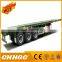 Factory 40ft Flatbed Platform Container carrier Semi Trailer link with Howo truck head / Prime mover for sale