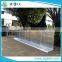 Folding portable crowd standing barriers aluminum