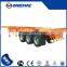 Flat bed trailer CIMC 40FT 20FT Skeletal truck trailer transport