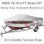 Brand New 7.8oz 600D Waterproof Heavy Duty 16 to 18.5ft Trailerable Boat Cover Max 95" Beam Width
