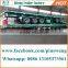 high quality customized container semi trailer 20ft 40ft tandem axle flatbed trailer