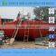 River sand pontoon hopper dredger/carrier/pusher