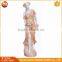 Outdoor Decoration White Marble Lady Sculpture