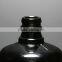 Wholesale big capacity black glass bottle of 1000ml