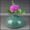 2017 North America and Europe trendy green mini stone vase