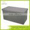 High Quality OEM Linen Fabric Cube Ottoman