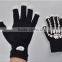 Wonderful Skeleton LED Gloves For Halloween Christmas Flashing Lighting Party Gloves