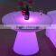 plastic battery power night club lighting illuminated led table/ led commercial hot pot table