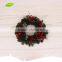 GNW CHWR-1605022 Hot Sale Wholesale magnolia leaf wreath for christmas decoration