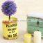 Wholesale decorative baby bucket small metal hanging flower bucket