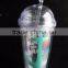 Resusable Custom Printed logo Made Plastic Cup