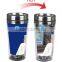 Color changing stainless steel hot and cold water bottle