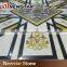 Newstar white carrara marble cheveron mosaic designs