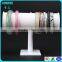 White acrylic necklace display holder or acrylic bracelet holder