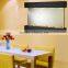 office indoor wall mounted water wall decorative aluminum mirror