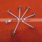 galvanised/zinc plated umbrella roofing nails with rubber washer