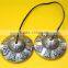 Best-selling Handmade in Nepal Meditation Tibetan 8 Auspicious Symbol Tingsha Cymbals