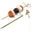 Chistmas decoration cocktail bamboo decorative skewer