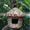 Custom small Hot sale wooden birdhouses crafts, finch bird cage