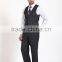 2015 Stripe Fashion 3 Pieces slim fit Business suits for man