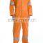 Mens Button-front Beige 5CM Hi-vis Safety Work Shirt