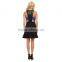 hot sale leather dress women umbrella dress designs