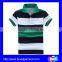 Hot sale custom 100% cotton polo shirts for men/hot sale high quality stripe polo tshirts