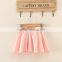 short sleeve t shirts girl skirt pink casual sweet kids clothes set for 1 year old