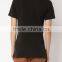 Black cotton classic uniform polo shirt for men