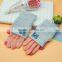 Fashion Mittens Design Acrylic Cheap Winter Knit Women Gloves Factory
