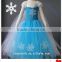 wholesale handmade birthday girls frozen tutu dress fabric fo