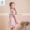 2017 Girls Chiffon Party Dress Children Frocks Designs With Irregular Hem