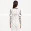 long sleeve mix crewneck tee lover pajama set