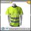 EN20471 100%polyester birdeye hi vis generic tape worker protective t-shirt