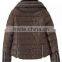 European Style New Collection Women Long Down Jackets With Fur Collar