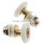 New Arrival Hot Sale 2PCS/lot 19mm-27mm Dia Partiality Shower Bath Door Rollers Runners Wheels Pulleys Long Lasting