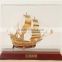 Luxury Shinning Sailing boat , Ship Model For Home Decoration