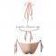 B22030A Europe Hot selling Sexy Sequin lace-up Bikini Swimwear
