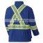 high visibility custom fire retardant jacket with safety workwear
