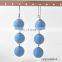2017 Bon Bon Style Thread Wrapped Ball Drop Earrings