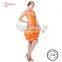 L-1181 Ruffle dresses ballroom latin