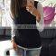 New Fashion Women Lady Long Sleeve Shirt Casual Blouse Loose Cotton Tops T Shirt