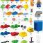DIY Toys Plastic Educational building blocks toys train car