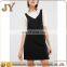New Design Pinny Dress Dress for Young Girl V-neckline Dress China Wholesales Products