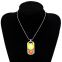 Sublimation Metal Military brand Necklace