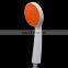 Best sale orange color round shower hose home use handheld shower head